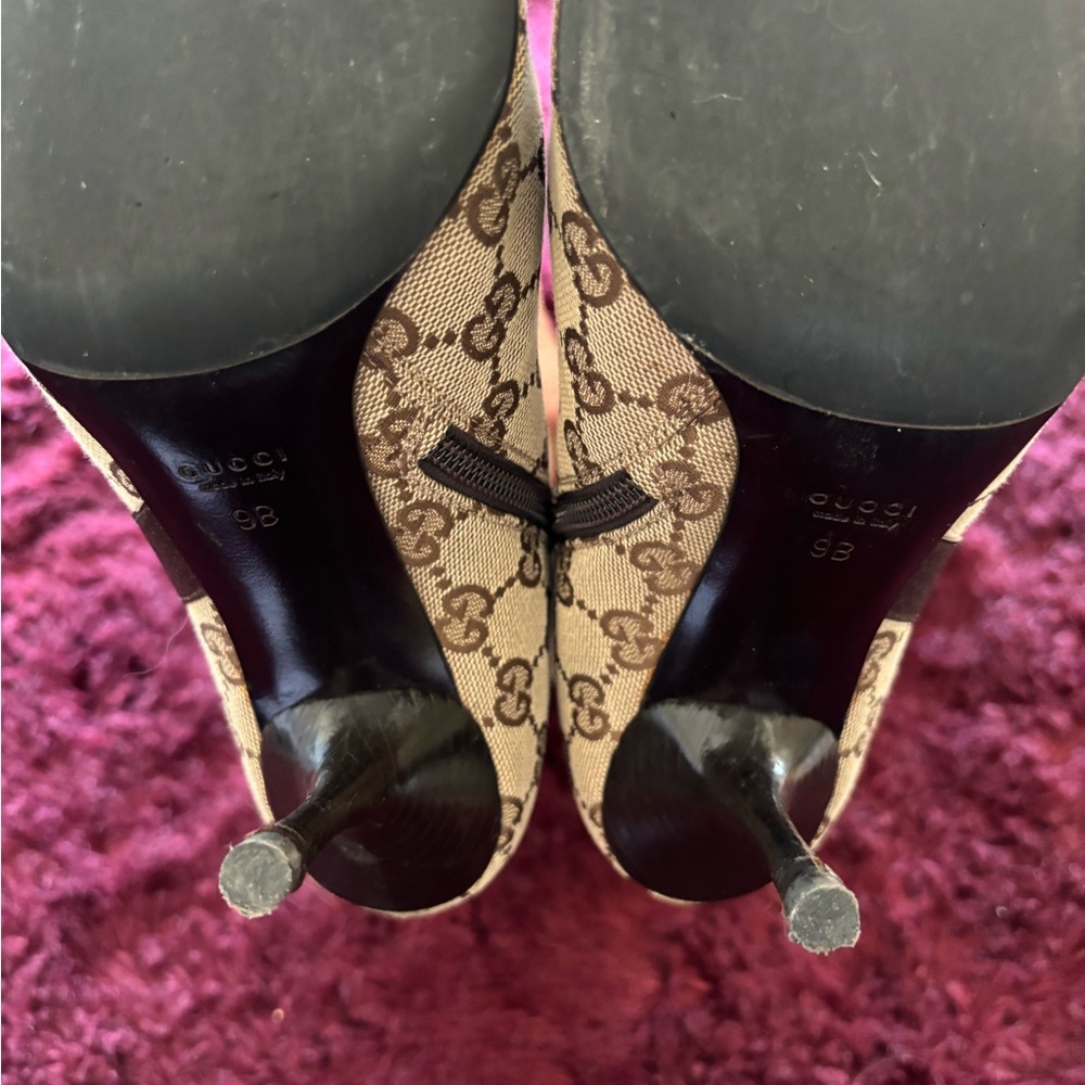 Gucci Monogram Boots - Picture 8 of 9